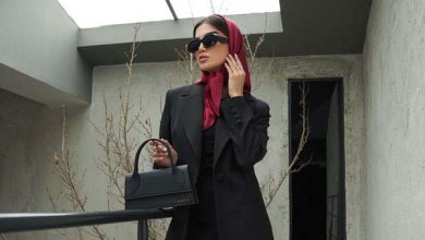 استایل بهاری با کیف و کفش چرم طبیع زنانه