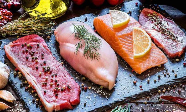 مقایسه ارزش پروتئینی گوشت‌ها: از مرغ و ماهی تا گوشت گوساله و گوسفند