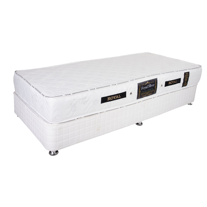 598fbeaf6080042539ddfeb96348eda3 تخت خواب دونفره رویال کد V104 سایز 140x200 سانتی متر به همراه تشک