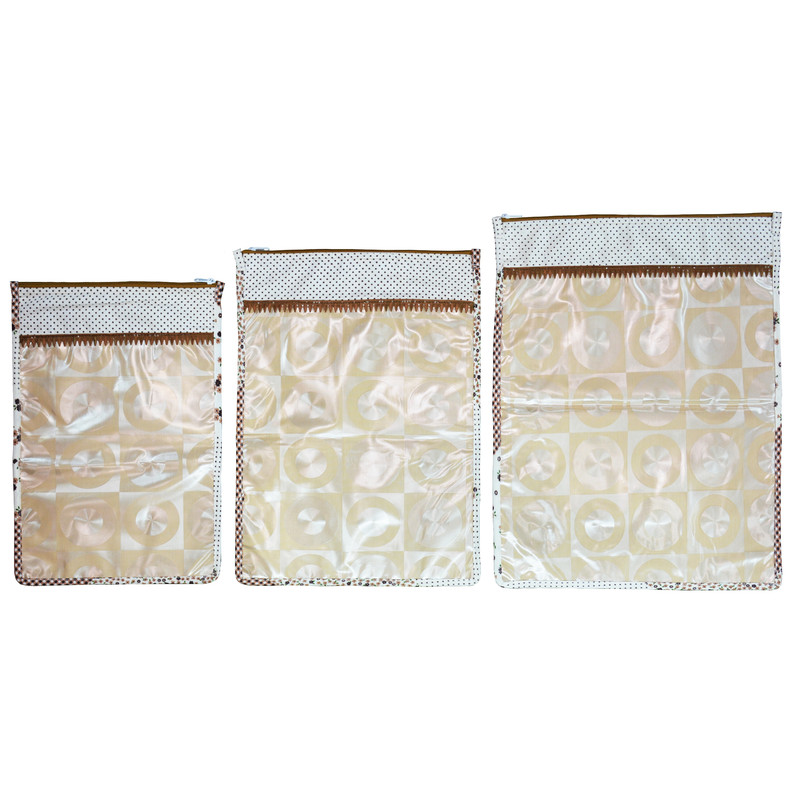 8ea5d27923712fe4be4d765bc5927bd5 کیسه نان و سبزی خانه زیبا کد F801 مجموعه 3 عددی