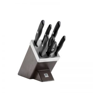 ست چاقو آشپزخانه 8 پارچه زولینگ مدل Black Knife Set