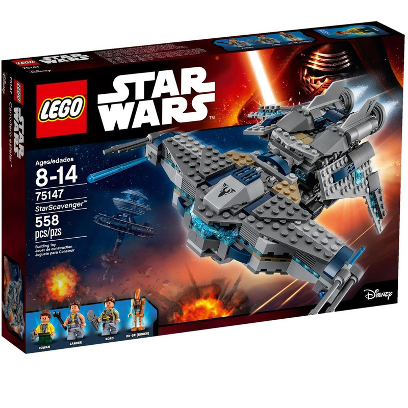 d2828a884fa1d6ef04fb2b6d8b2ebf9e لگو سری Star Wars مدل StarScavenger 75147