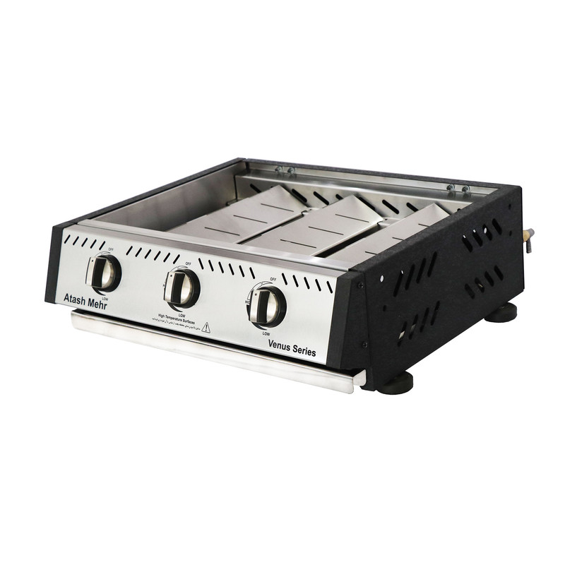 e8f23adc1a1ef708f358bd865e9837f7 کباب پز گازی آتش مهر مدل ونوس 60