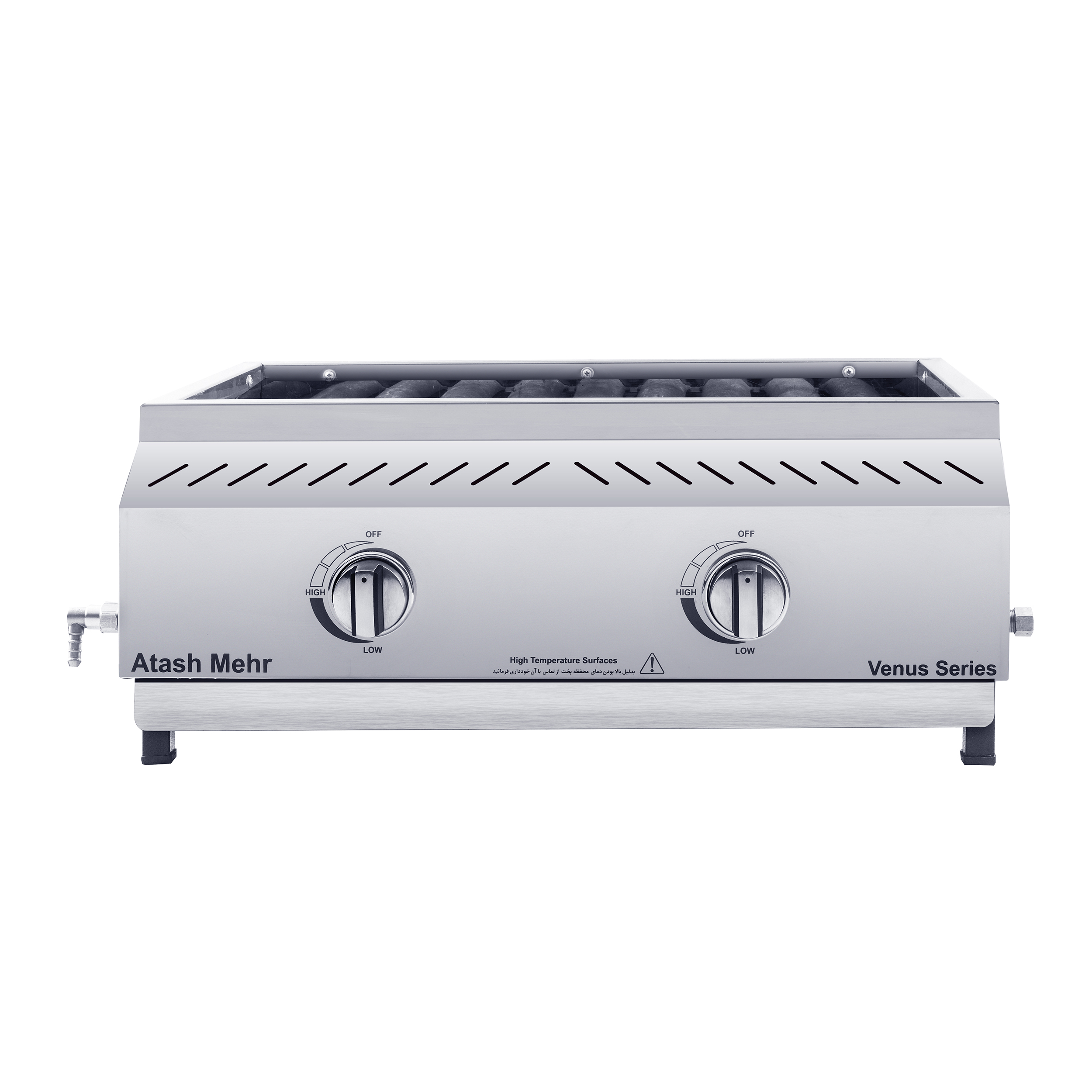 ff5b0df2864ed40ecea54d3e2d127dbf کباب پز گازی آتش مهر مدل steel55